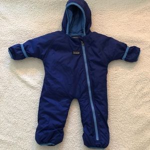 Patagonia baby bunting newborn